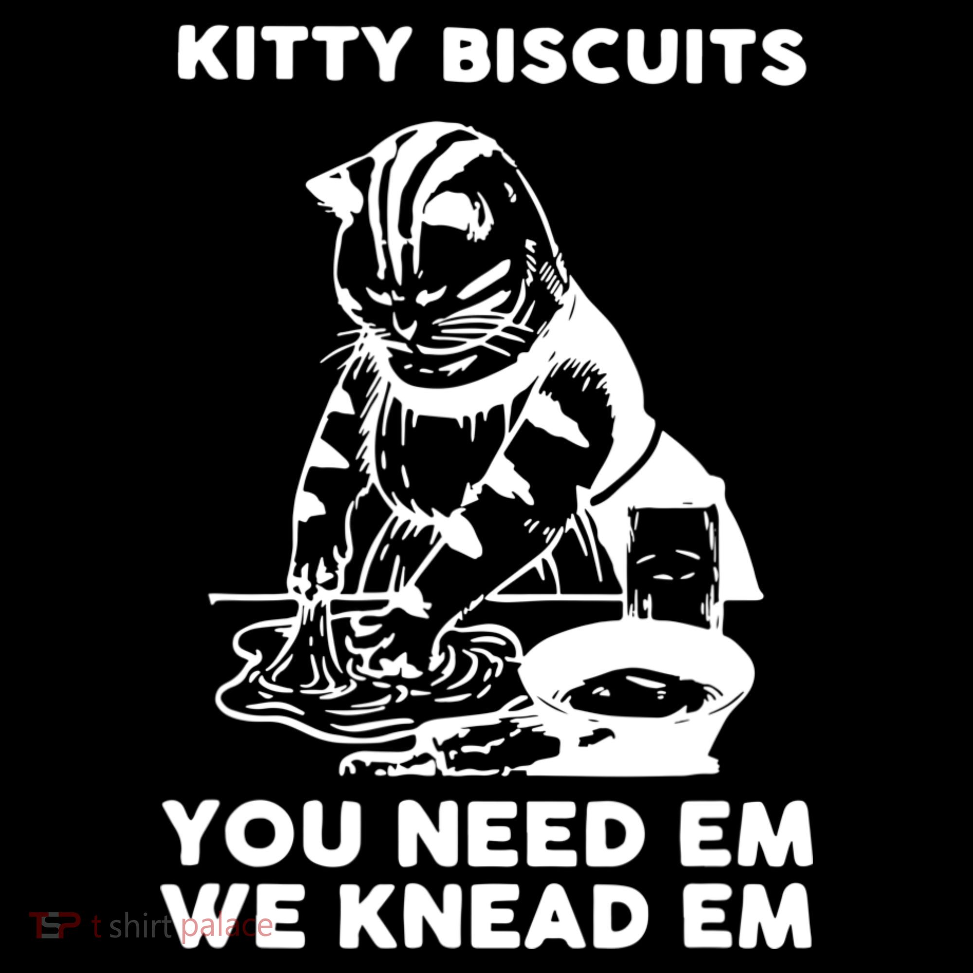Kitty Biscuits You Need Em We Knead Em Funny Cat Women's Hoodie