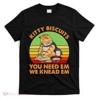 Kitty Biscuits You Need Em We Knead Em Vintage T-Shirt thumb 0