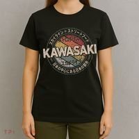 Kawasaki City 90s Retro Japan Aesthetics 80s Kawasaki T-Shirt thumb 4