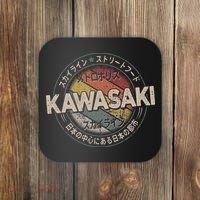 Kawasaki City 90s Retro Japan Aesthetics 80s Kawasaki Coaster thumb 0