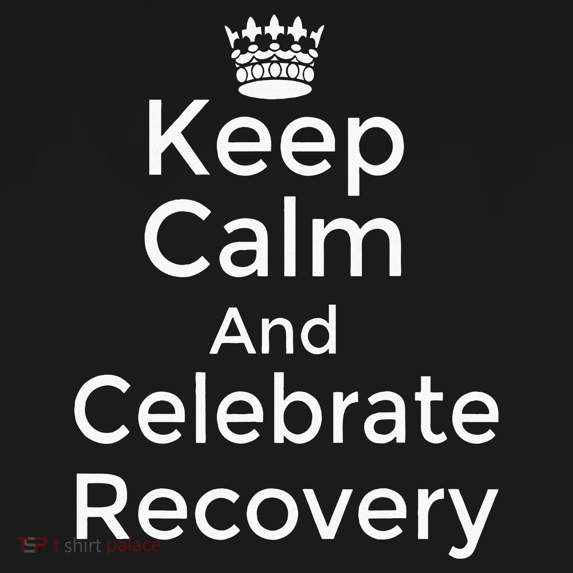 Keep Calm And Celebrate Recovery Sobriety Positive Support Bucket Hat