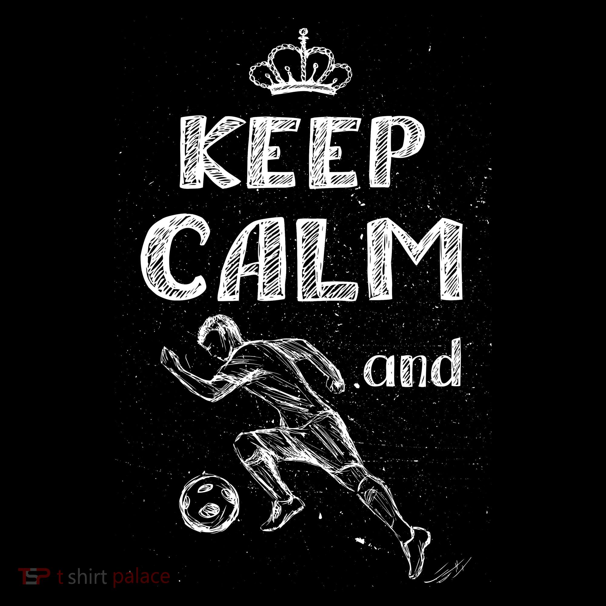Keep Calm And Play Soccer Bucket Hat