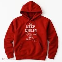 Keep Calm And Play Soccer Hoodie thumb 0