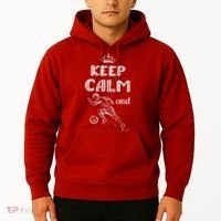 Keep Calm And Play Soccer Hoodie thumb 2