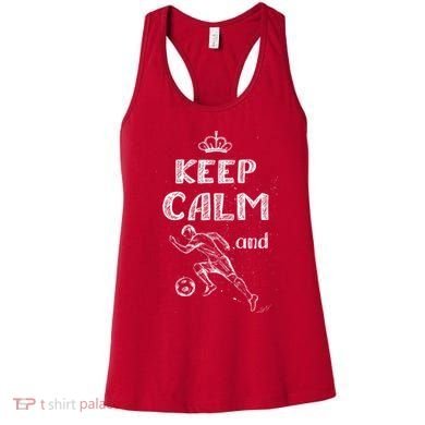 Keep Calm And Play Soccer Women's Tank Top