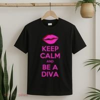 Keep Calm And Be A Diva T-Shirt thumb 2