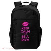 Keep Calm And Be A Diva Backpack thumb 0