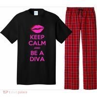 Keep Calm And Be A Diva Pajama Set thumb 0