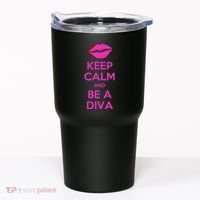 Keep Calm And Be A Diva Tumbler thumb 0