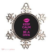 Keep Calm And Be A Diva Ornament thumb 0