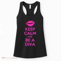 Keep Calm And Be A Diva Women's Tank Top thumb 0