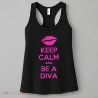 Keep Calm And Be A Diva Women's Tank Top thumb 3