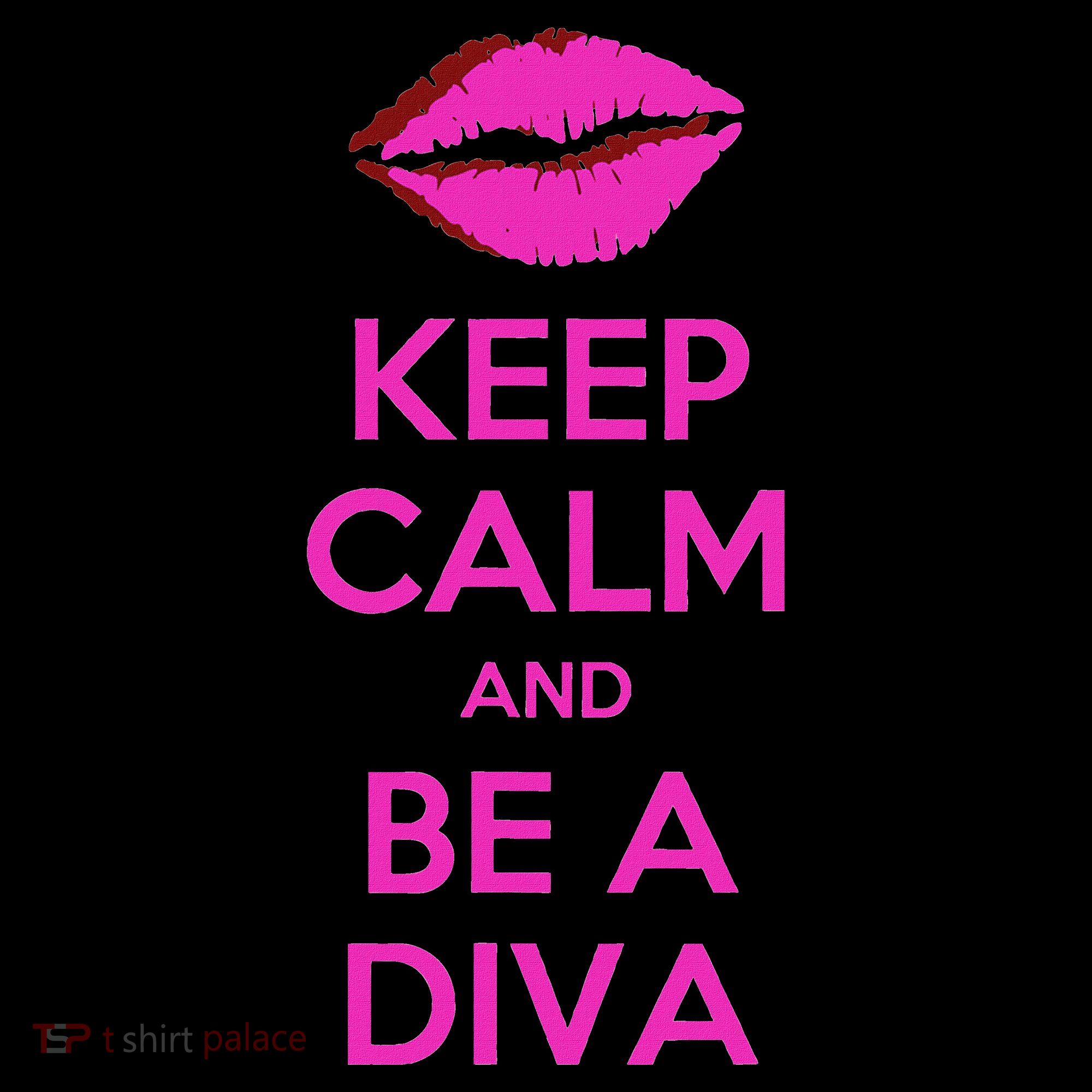 Keep Calm And Be A Diva Toddler Hoodie