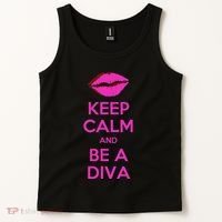 Keep Calm And Be A Diva Tank Top thumb 2