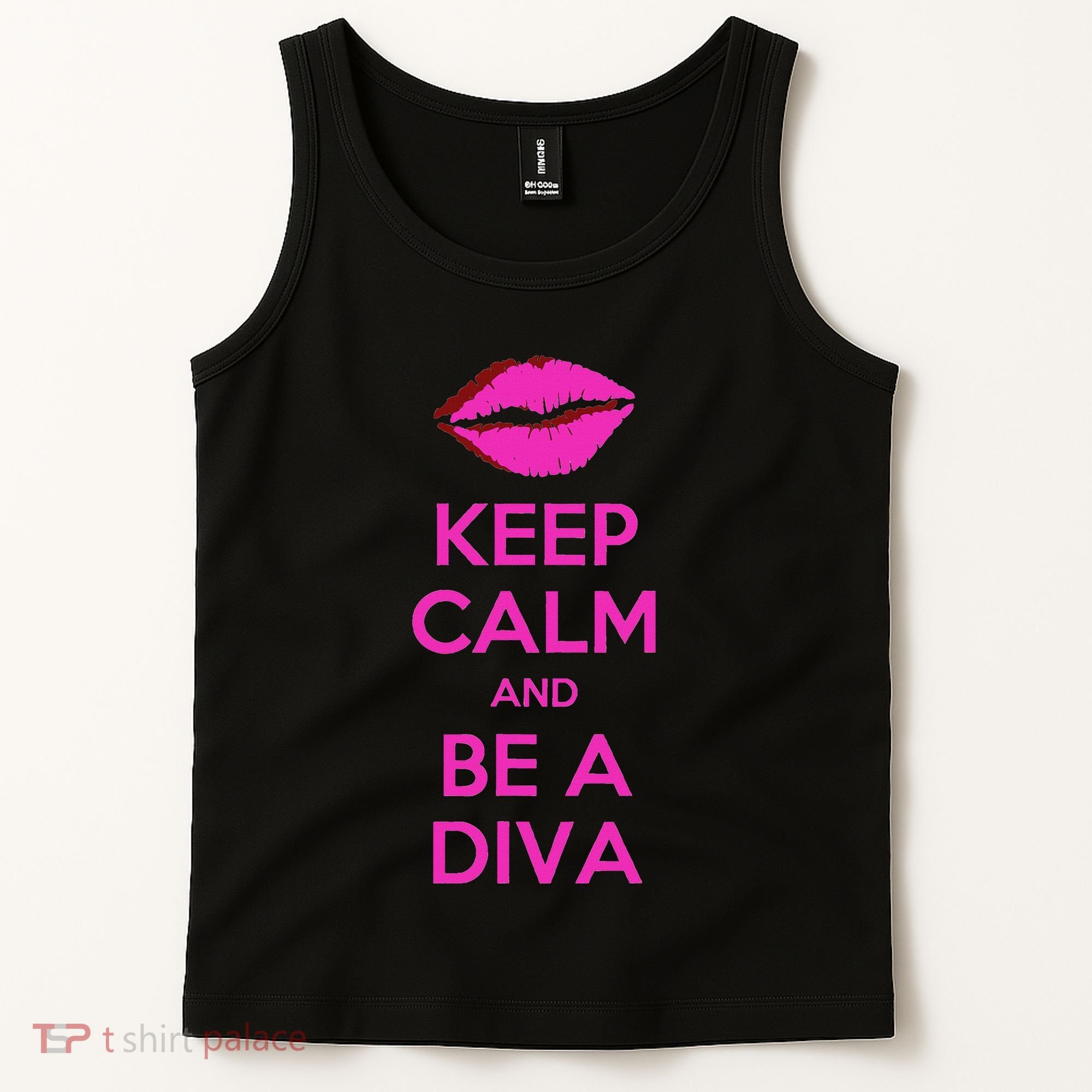 Keep Calm And Be A Diva Tank Top