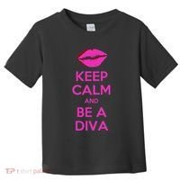Keep Calm And Be A Diva Toddler T-Shirt thumb 0