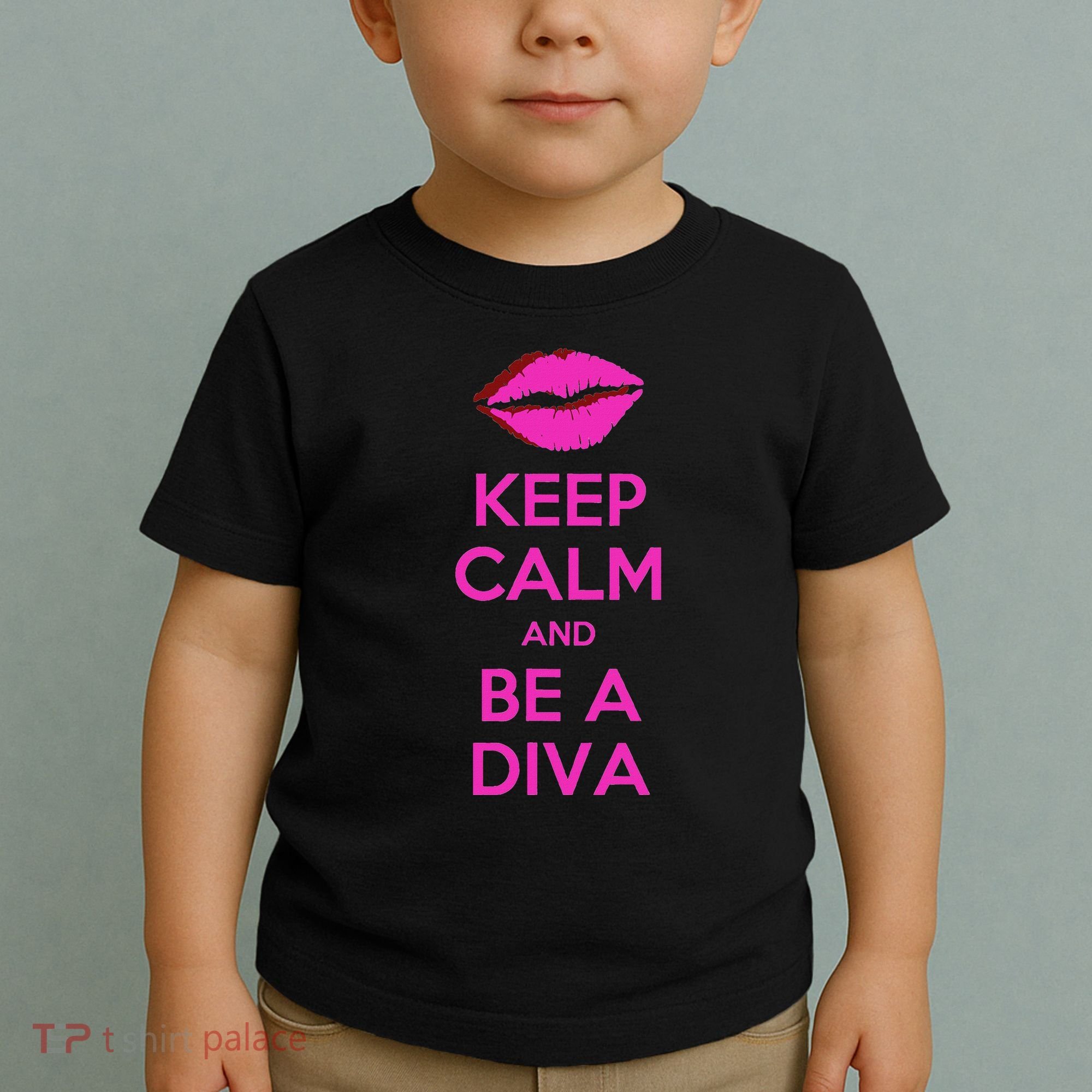 Keep Calm And Be A Diva Toddler T-Shirt