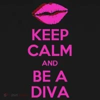Keep Calm And Be A Diva Women's Long Sleeve Shirt thumb 2