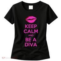 Keep Calm And Be A Diva Women's T-Shirt thumb 0