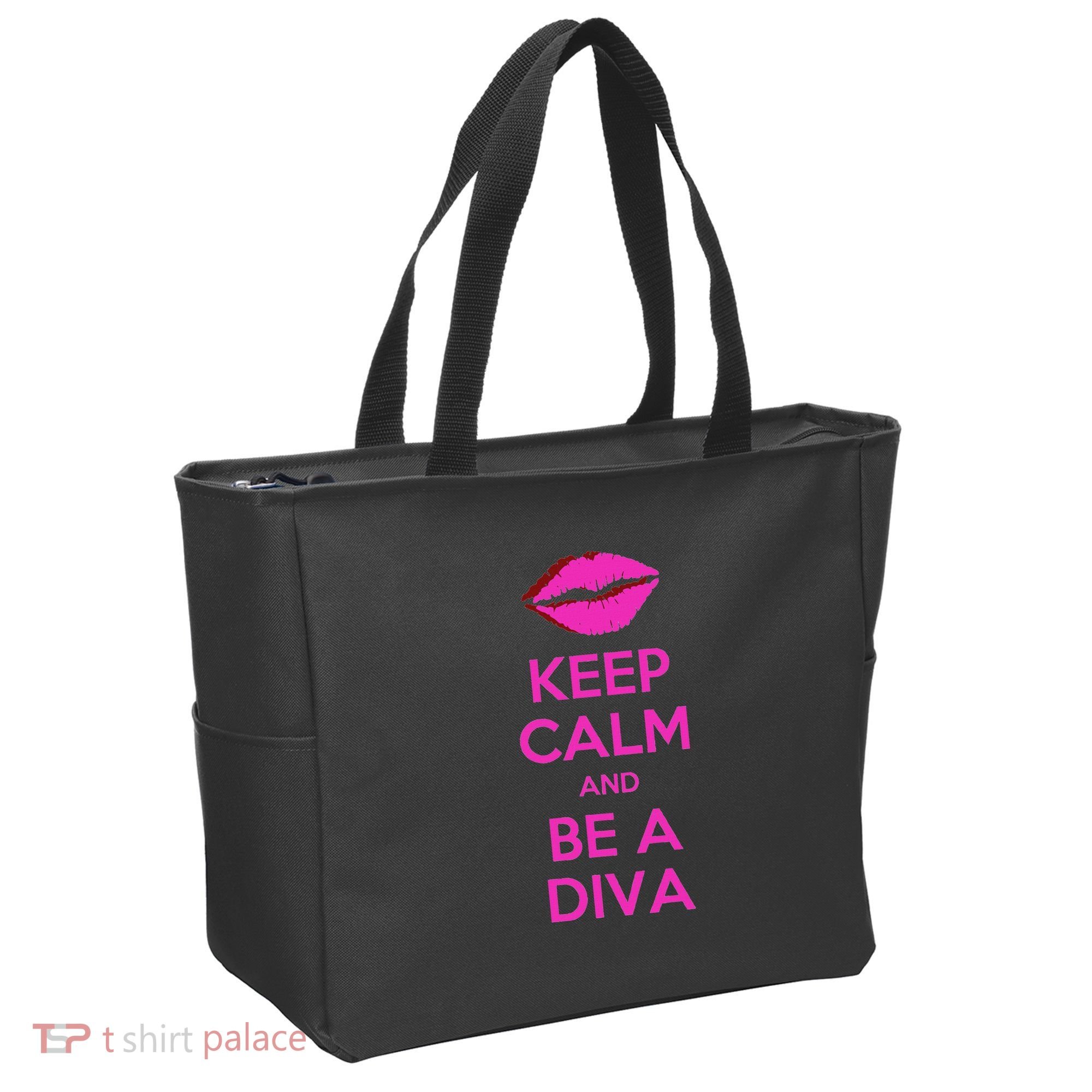 Keep Calm And Be A Diva Tote Bag