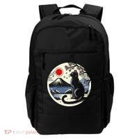 Kawaii Cat Anime Japanese Retro Funny Cat Gift Backpack thumb 0