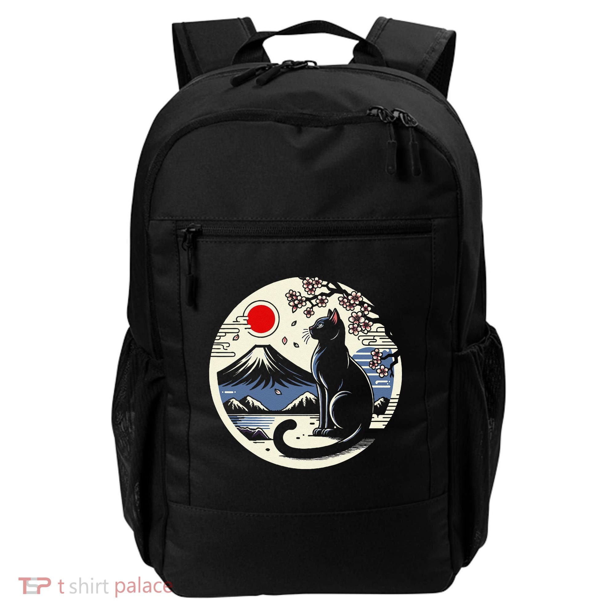 Kawaii Cat Anime Japanese Retro Funny Cat Gift Backpack