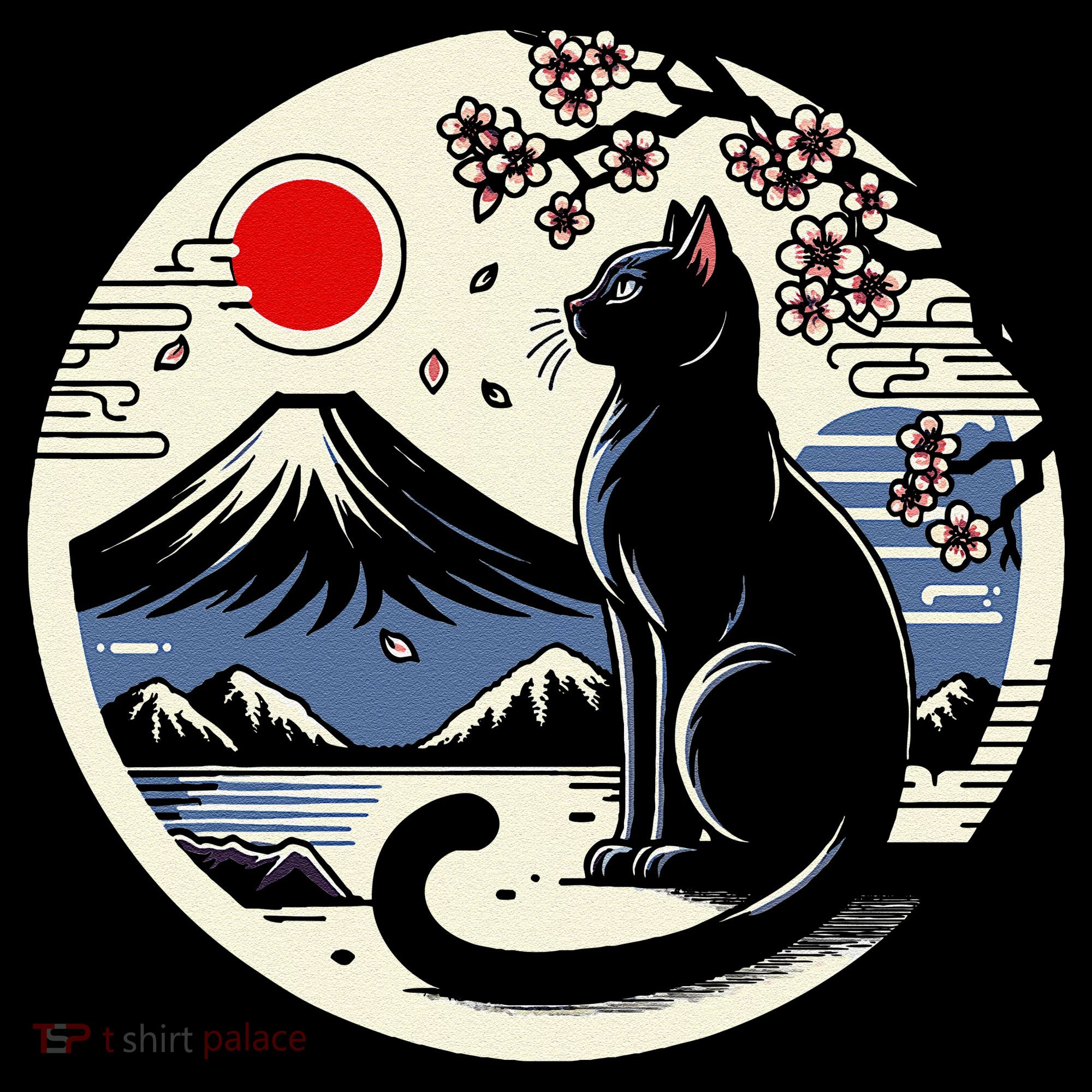 Kawaii Cat Anime Japanese Retro Funny Cat Gift Coffee Mug