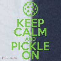 Keep Calm And Pickle On Pickleball TShirt With Pickle Ball Sport-Tek Competitor United Soccer Jersey thumb 4