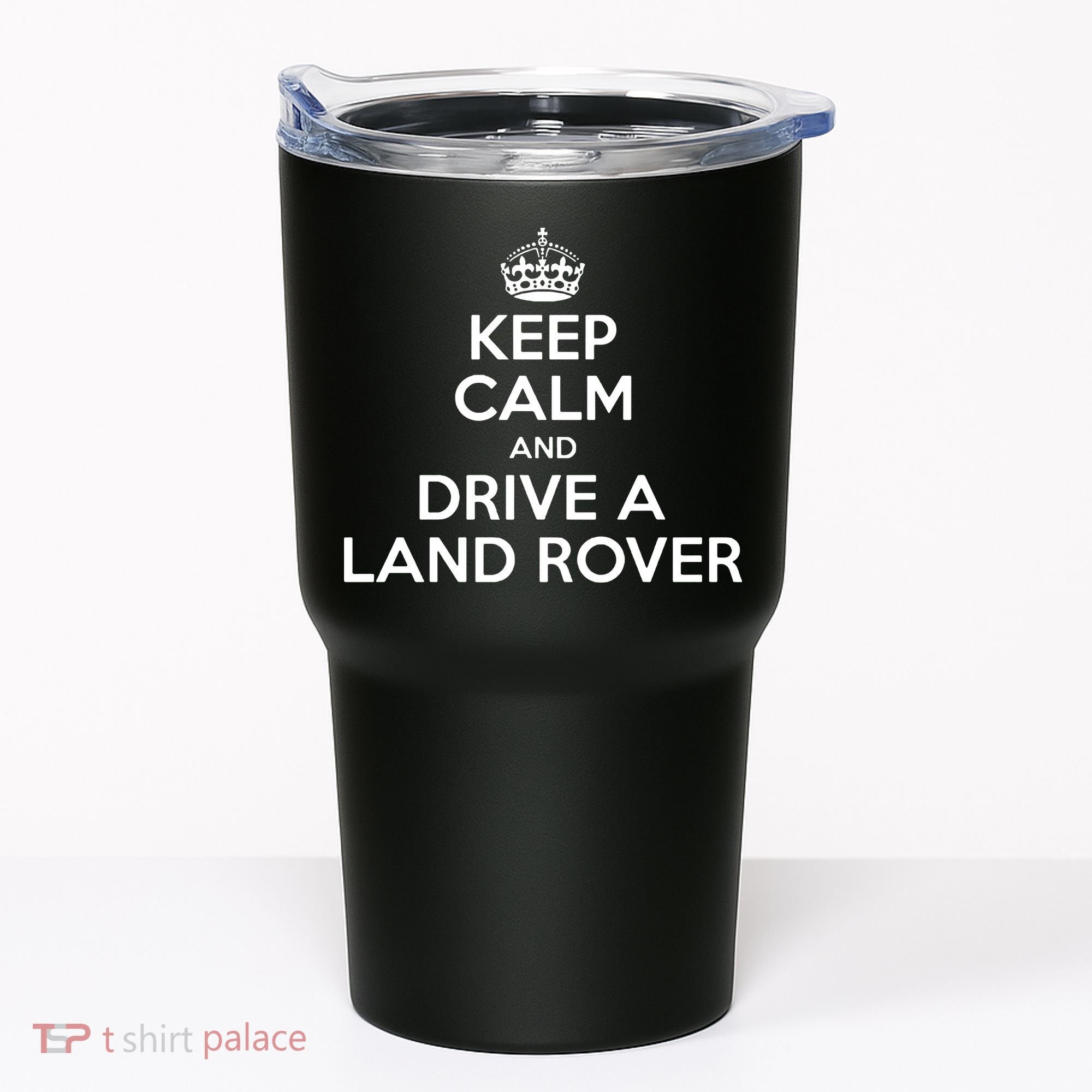 Keep Calm And Drive A Land Rover Funny Tumbler