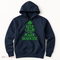 Keep Calm and Pogue Mahone funny Irish Celtic Hoodie thumb 0