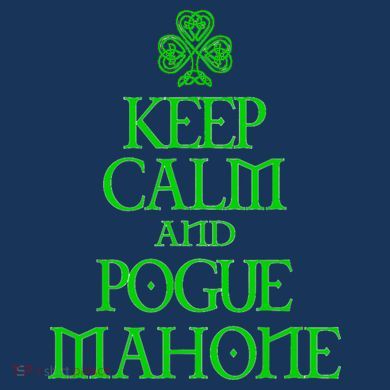 Keep Calm and Pogue Mahone funny Irish Celtic Women's Flannel Pajama Set