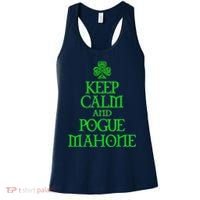 Keep Calm and Pogue Mahone funny Irish Celtic Women's Tank Top thumb 0