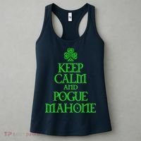 Keep Calm and Pogue Mahone funny Irish Celtic Women's Tank Top thumb 3