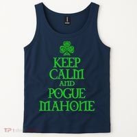Keep Calm and Pogue Mahone funny Irish Celtic Tank Top thumb 2