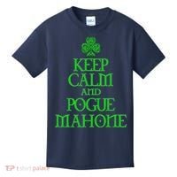 Keep Calm and Pogue Mahone funny Irish Celtic Kids T-Shirt thumb 0