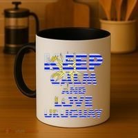 Keep Calm And Love Uruguay Coffee Mug thumb 4
