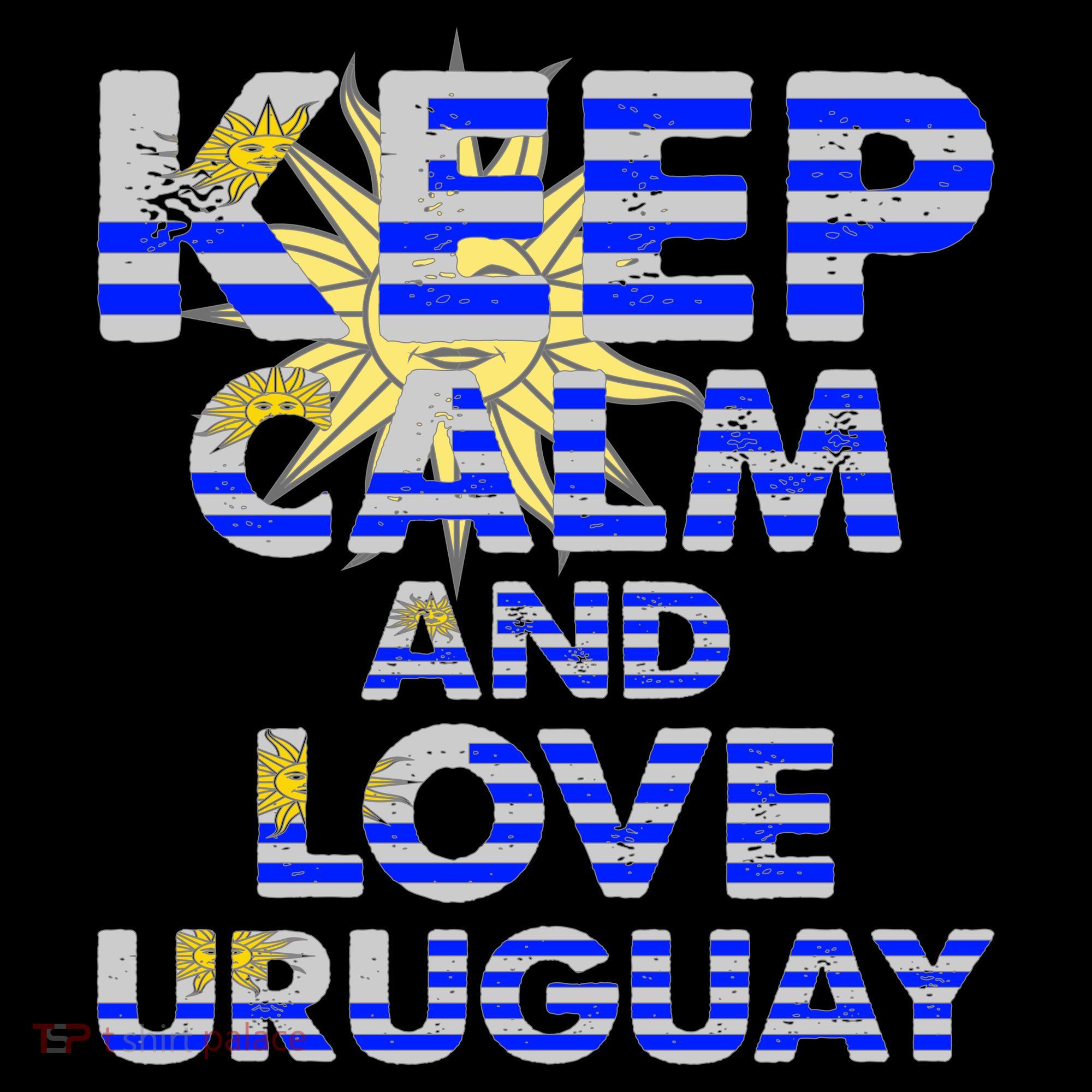 Keep Calm And Love Uruguay Coffee Mug