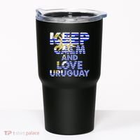 Keep Calm And Love Uruguay Tumbler thumb 0