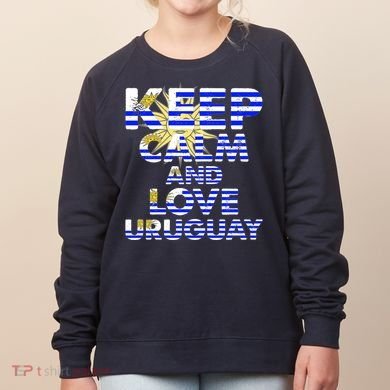Keep Calm And Love Uruguay Women's Sweatshirt
