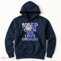Keep Calm And Love Uruguay Hoodie thumb 0