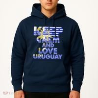 Keep Calm And Love Uruguay Hoodie thumb 2