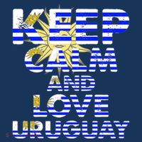 Keep Calm And Love Uruguay Hoodie thumb 7