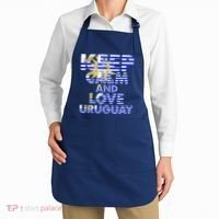 Keep Calm And Love Uruguay Apron thumb 2