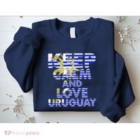 Keep Calm And Love Uruguay Sweatshirt thumb 2