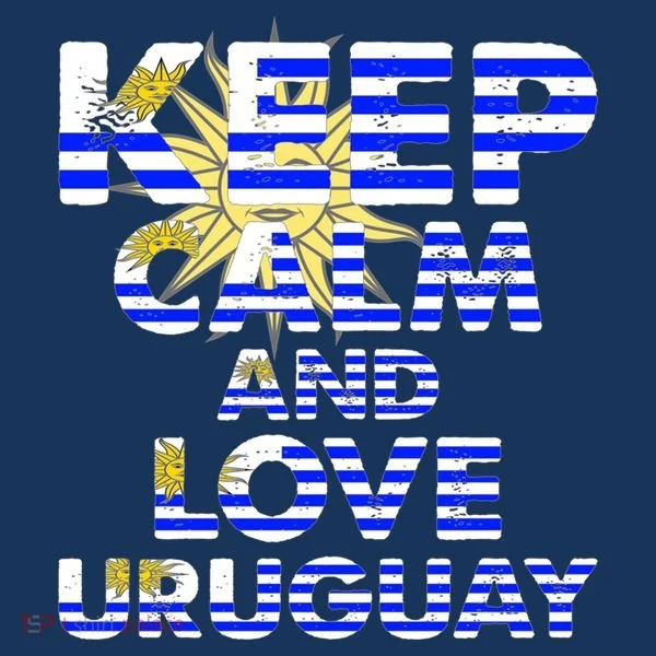 Keep Calm And Love Uruguay Bucket Hat