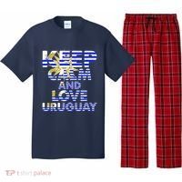 Keep Calm And Love Uruguay Pajama Set thumb 0