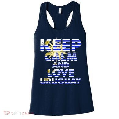 Keep Calm And Love Uruguay Women's Tank Top