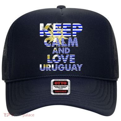 Keep Calm And Love Uruguay Hat