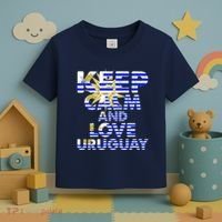 Keep Calm And Love Uruguay Toddler T-Shirt thumb 3