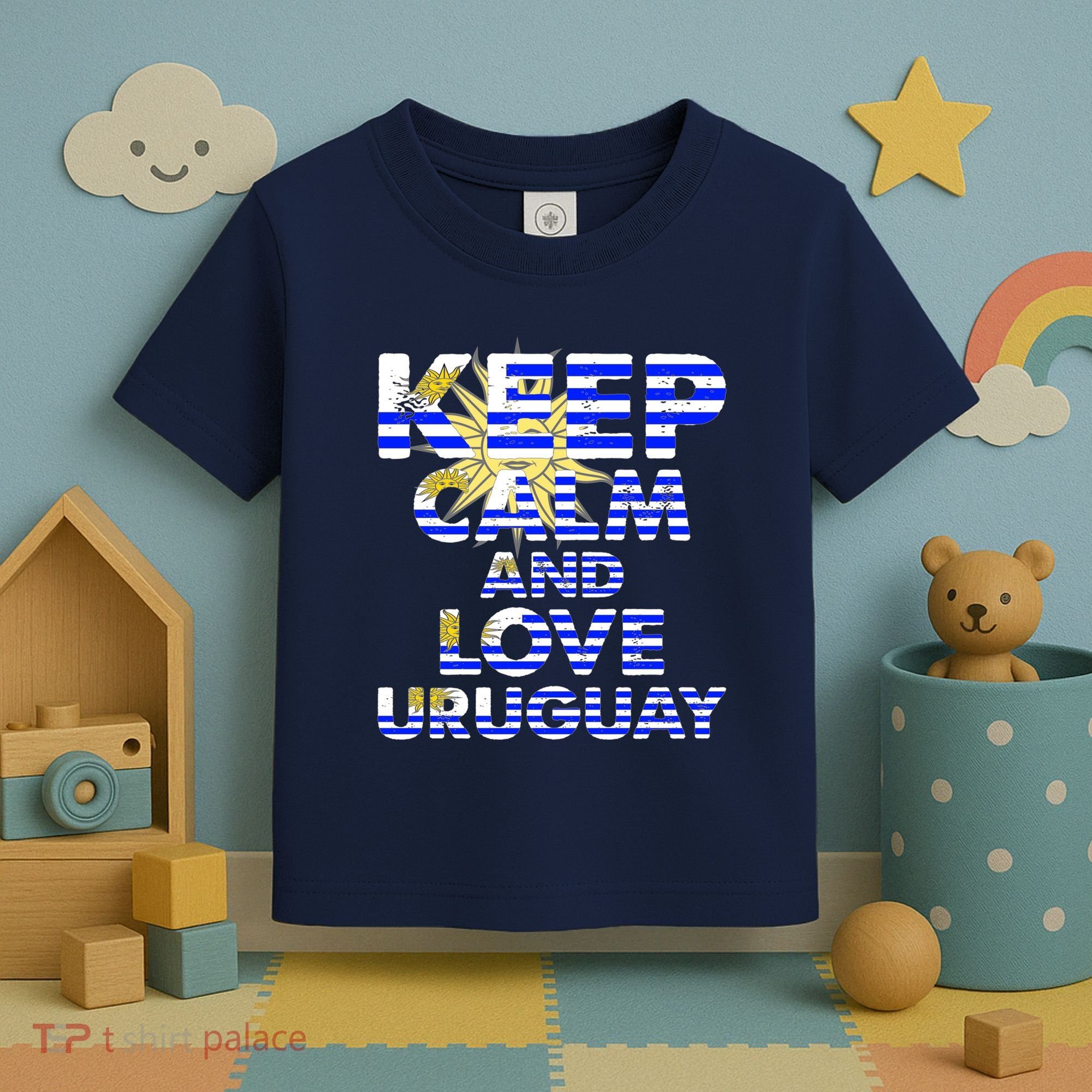 Keep Calm And Love Uruguay Toddler T-Shirt